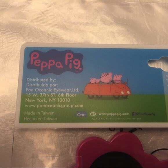 Peppa Pig Flower Sunglasses Pink Purple Kids - Picture 7 of 16